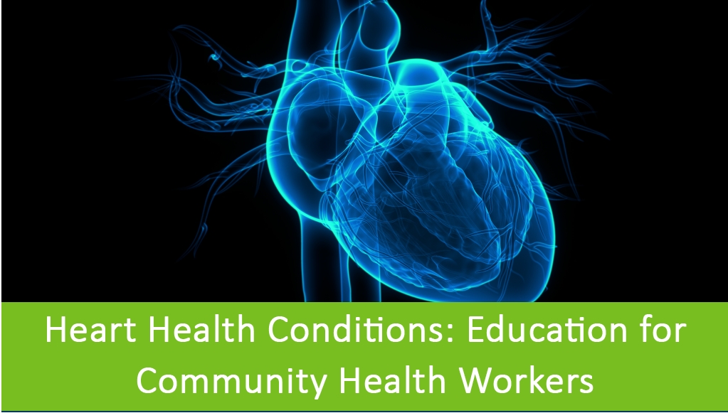 screenshot from online training: heart health