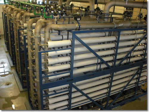 Ultrafiltration membranes at the Mankato Water Treatment Plant