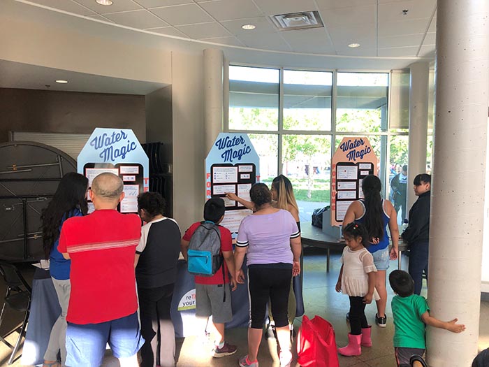 Water Magic Display for ReThink Your Drink