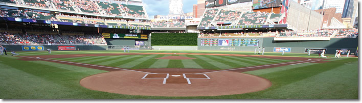 Living Wall Batter's Eye at Target Field