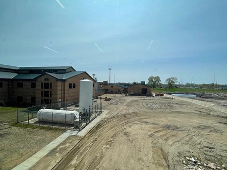 Existing water treatment plant for Moorhead Public Service