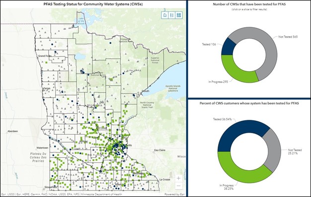 PFAS interactive dashboard