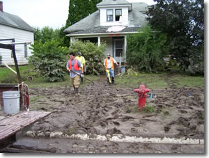 Mud in Rushford