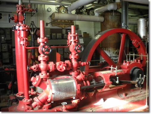 Equipment from 1885 at Schell's Brewery