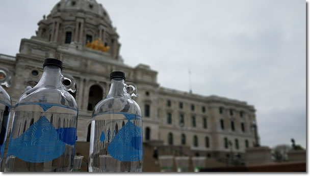 Water Bar at the capitol