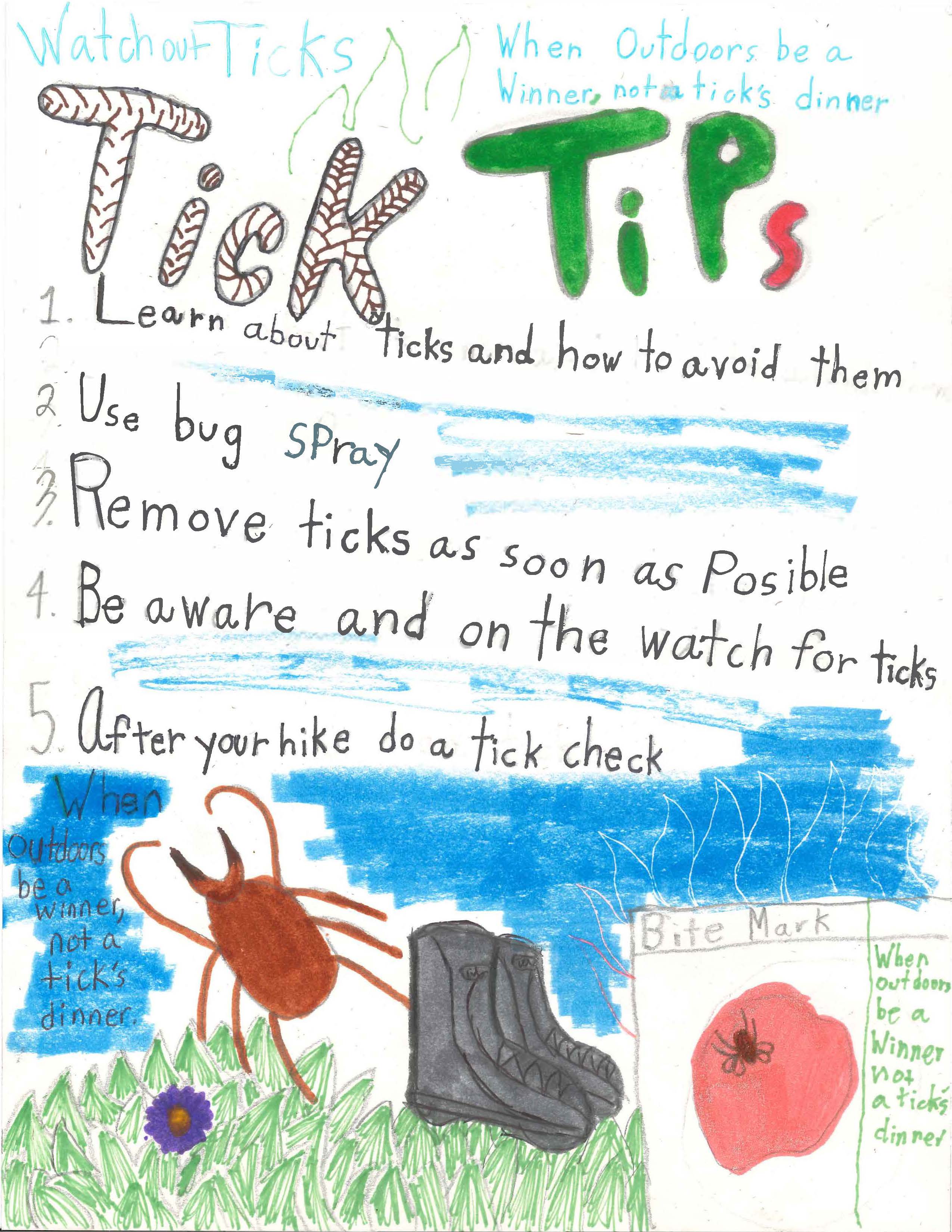 Tick tips