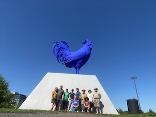 Hennepin Healthcare walking group photo